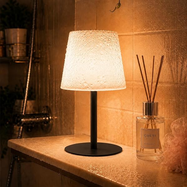 EZVALO Spa-Like Shower Lamp – IP65 Waterproof Bathroom Lamp, Rechargeable…
