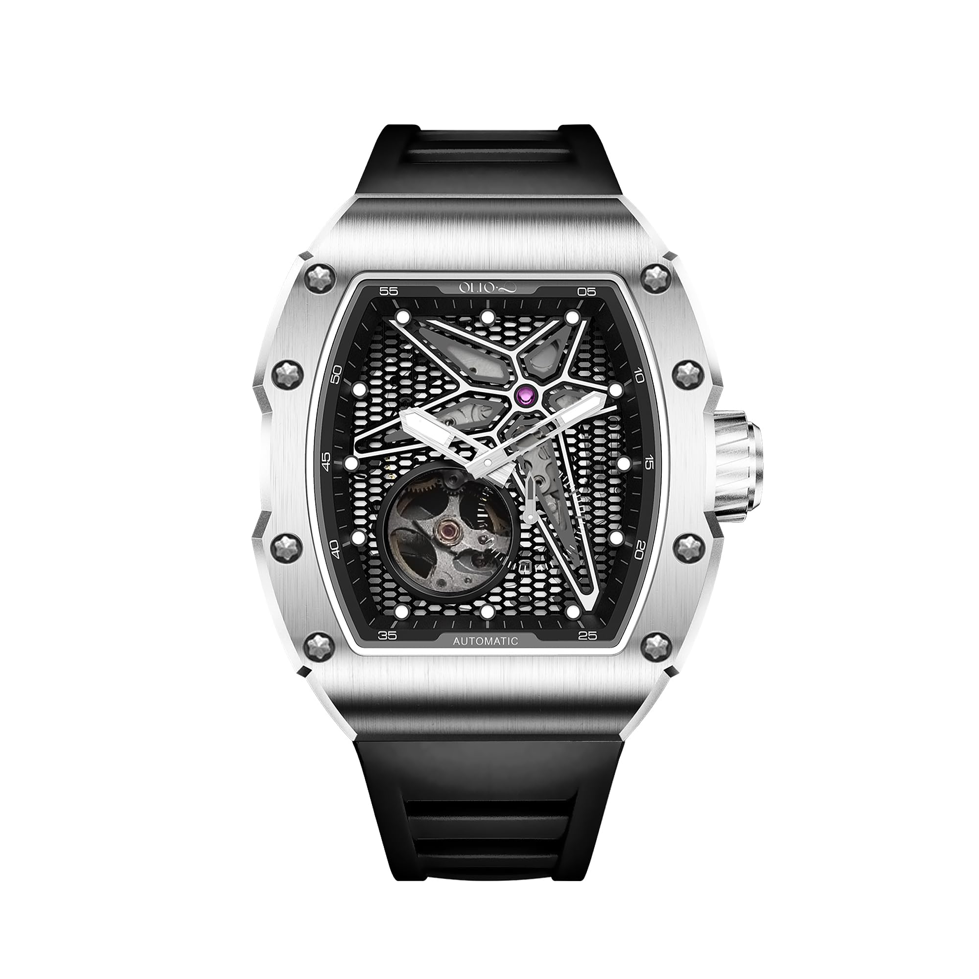 OLTO-8 V1-1300-S03 Reef Automatic Watch for Men 316L Stainless Steel case Material Clasp Type pin Buckle, Strap Length 120mm*80mm, Strap Width 24 mm Best for Men and Boys (B0CRY63SPK) Amazon Price History, Amazon Price Tracker
