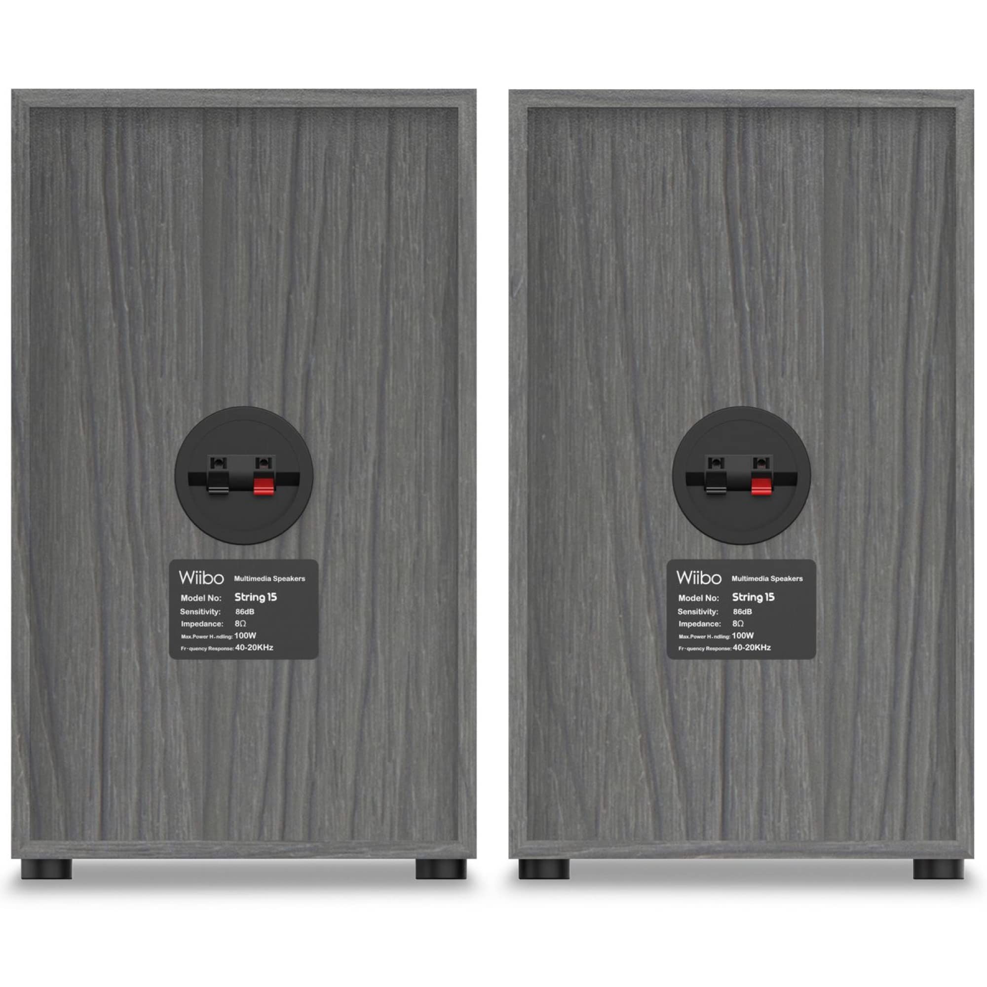 Wiibo String 15 Altavoces HiFi Estanteria 100w Pareja
