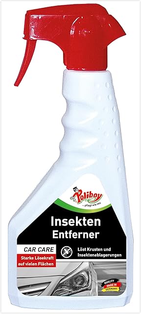 Poliboy  wszystko do czyszczenia samochodu  uwalnia samochody, przyczepy kempingowe i motocykle od osadów i innych zanieczyszczeń  500 ml  Made in Germany