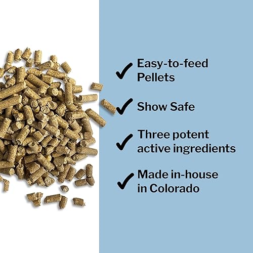 Miniatura 5 de Formula 707 Suplemento equino calmante bolsa de 5 libras - Alivio de la ansiedad y enfoque mejorado para caballos - L-triptófano, tiamina y magnesio