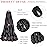 French Curly Braiding Hair,1B 20Inch Black Loose Wavy 5Packs Black Bouncy Hair Extensions 75g/Pack French Curl Braiding Hair Synthetic Hair Extensions5packs,20Inch)