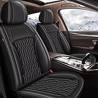 Vista 11 de AOMSAZTO Funda de asiento de automóvil personalizada para Nissan Rogue 2010-2025 2026, protector de cojín de asiento de automóvil, impermeable