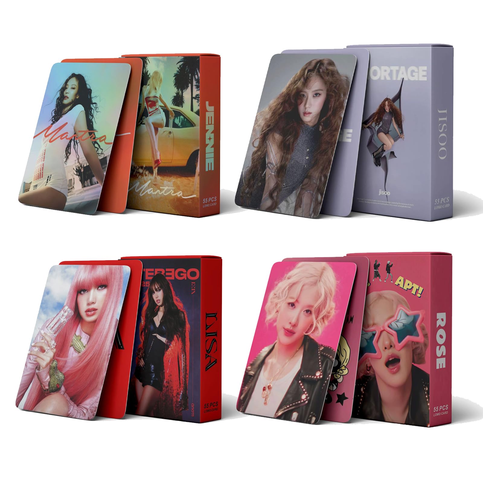 PJSTUG Blackpink Kpop Card Set - 220 Pieces Blackpink Photocard