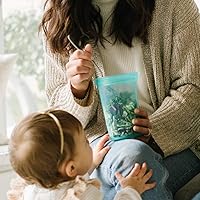 Vista 92 de Zip Top - Contenedores reutilizables de silicón 100 % platino