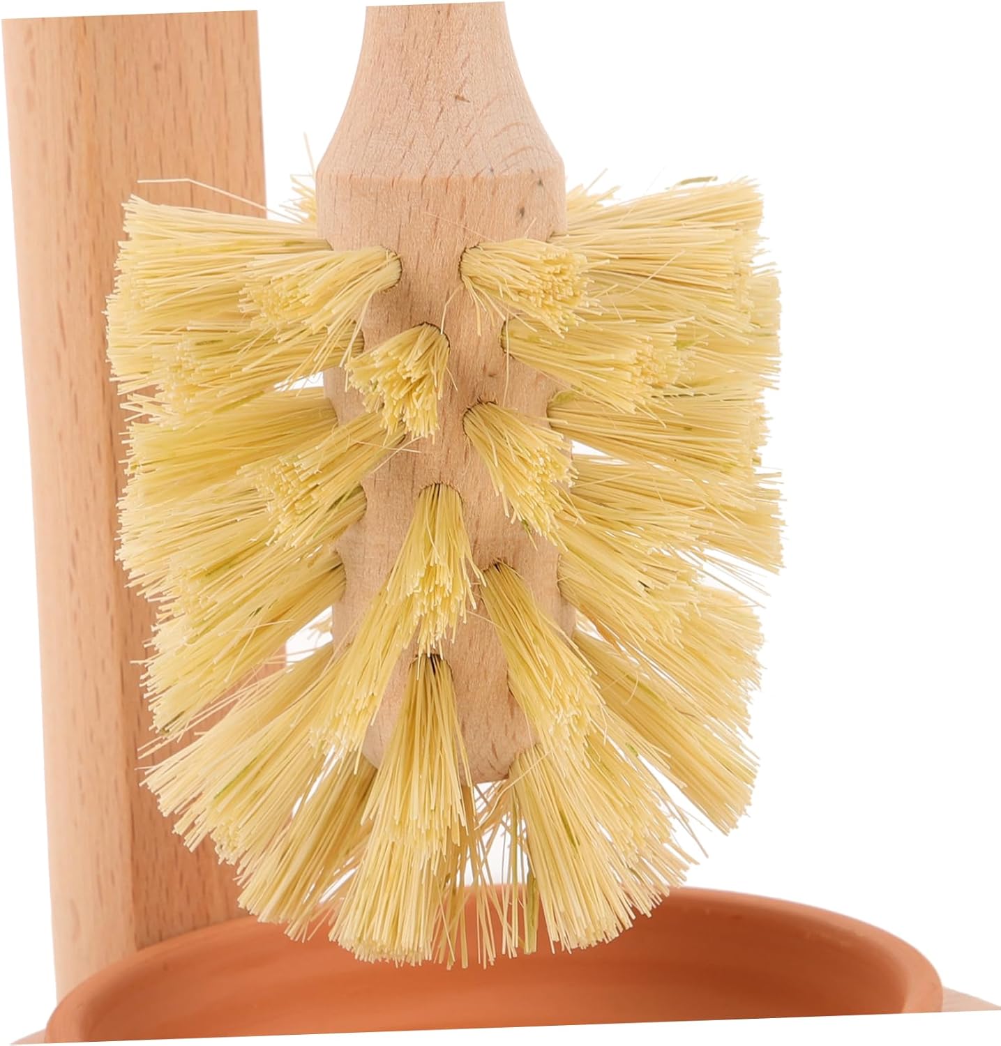 1set Multifunctional Toilet Cleaning Brush with Soft Bristles and Base for Bathroom Cleaning for Toilets Sinks and Bathtubs