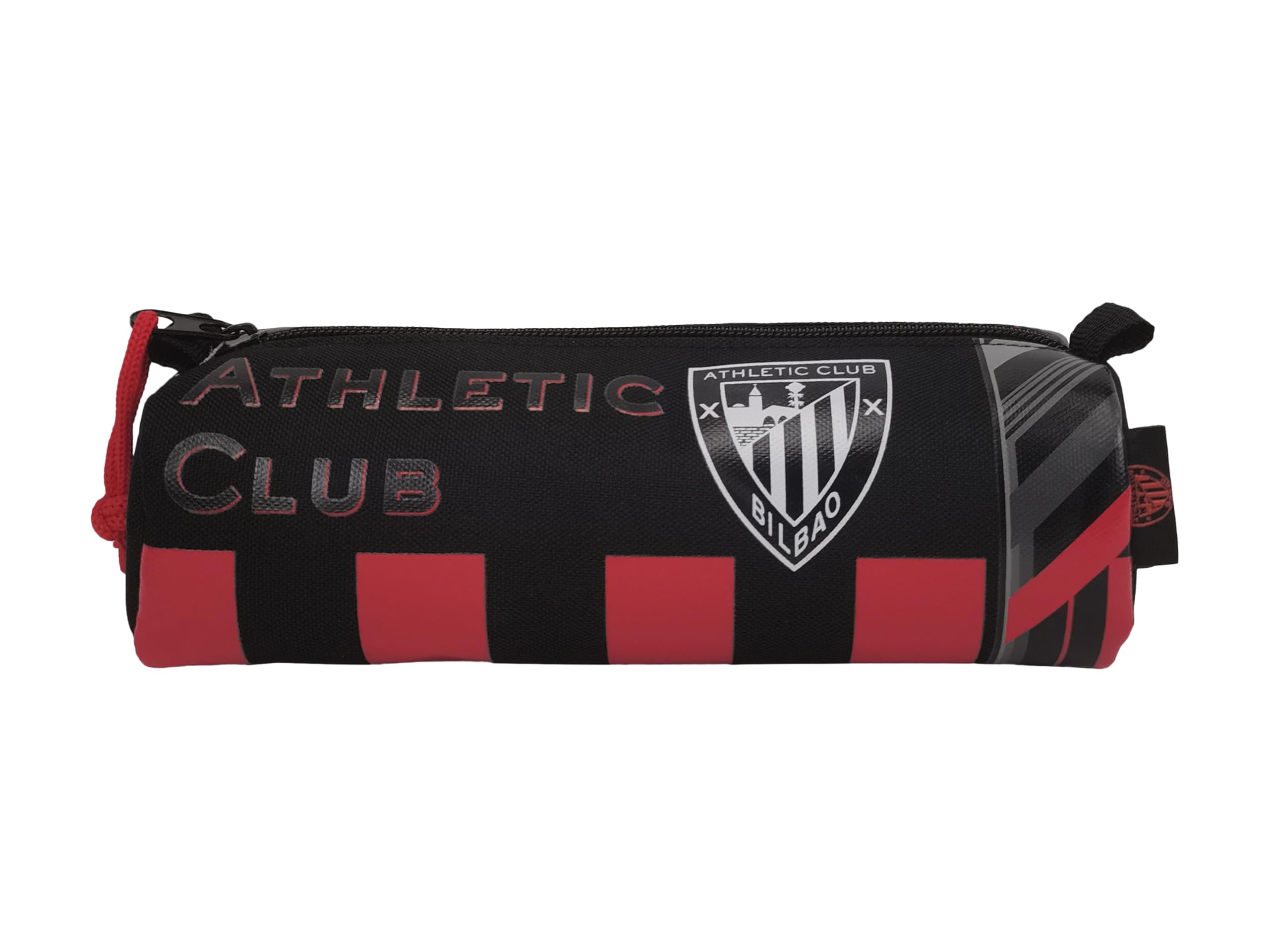 CYPBRANDS CyP Brands-Athletic Club, Pencil Case, Pencil Case, School Supplies, Football, Black, Official Product, Black/White, One Size