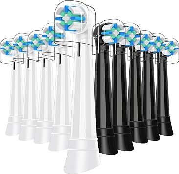 Oral-B iO Ersatzköpfe 10er Pack, Schwarz/Weiß