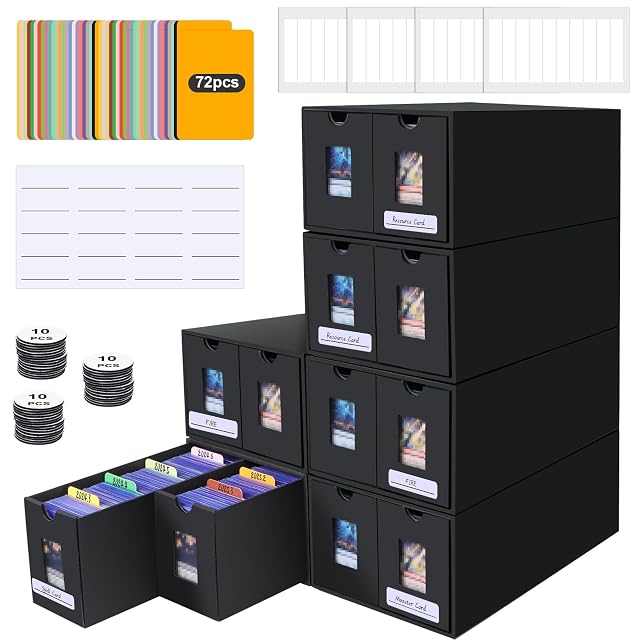 Caja de tarjetas coleccionables para más de 11000 tarjetas