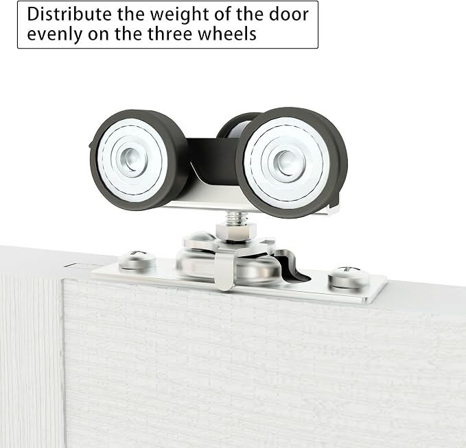 Rodillos para puerta corrediza JUBEST 2 piezas miniatura 3