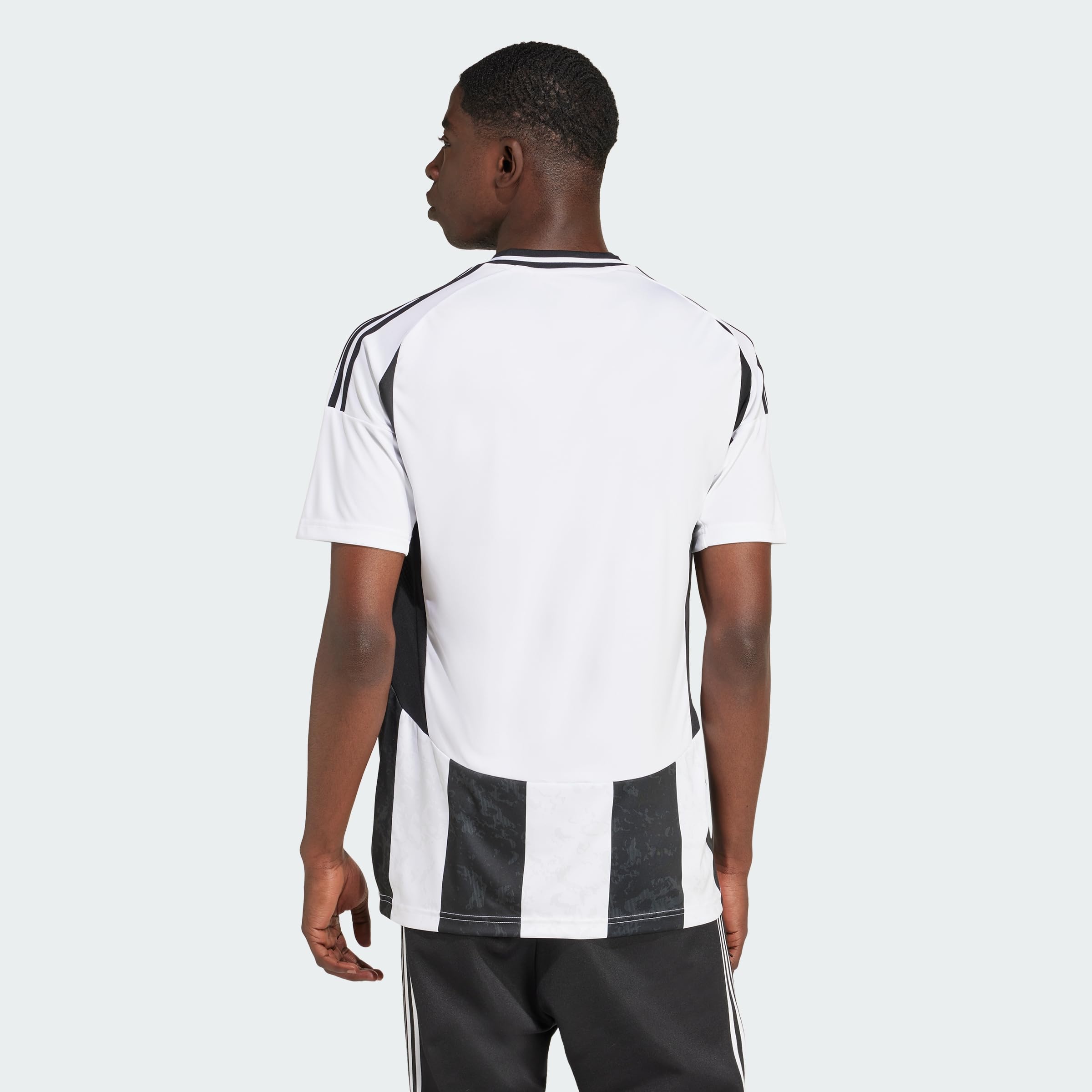adidas IS8002 - Camiseta M/C, Color Blanco y Negro