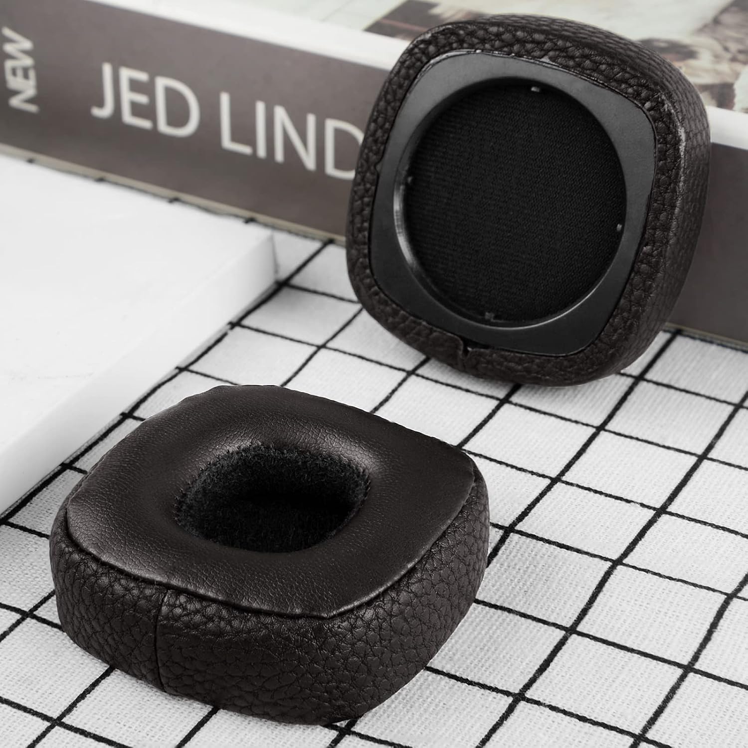 Geekria Replacement Ear Pads for Marshall Major III Wired, Major III Bluetooth Wireless, MID ANC Headphones Ear Cushions, Repair Parts (Brown)