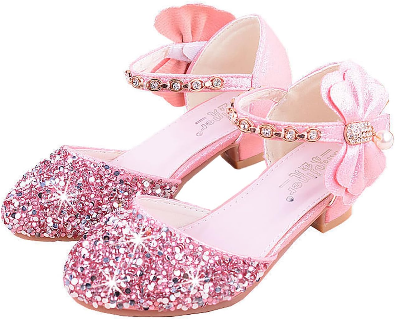 URAQT Prinsessenjurk, Prinsessen Kostuum met 6 Prinse Accessoires, Jurk Meisjes Princess Dress