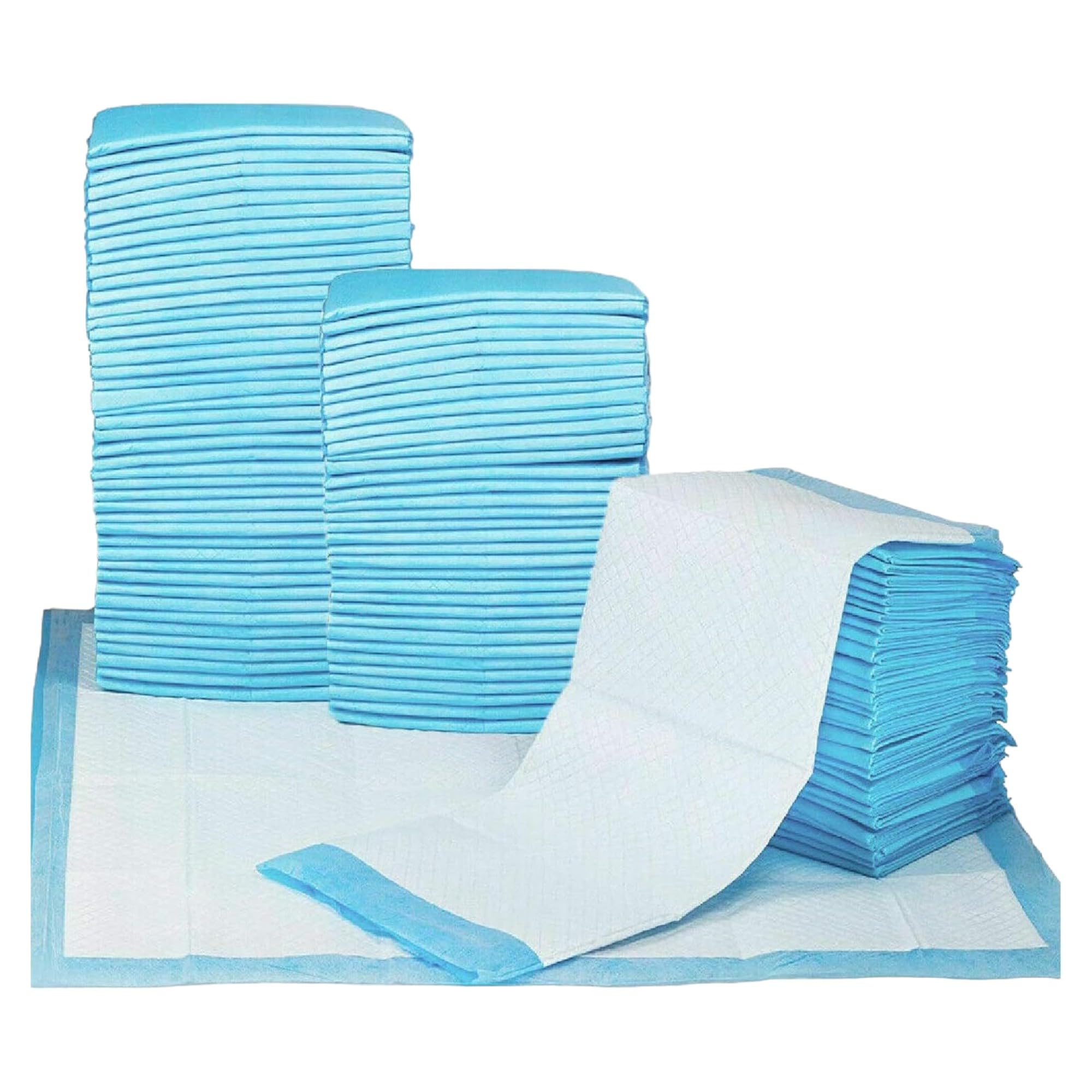 Top Home Solutions® Puppy Pads - 60 x 90 Dog Mats For Pee Pack of 25 Large Size, Super Absorbent, Leak-Proof, Quick-Dry & Anti Slip Puppy Training Pads (25, 60 x 90 cm)