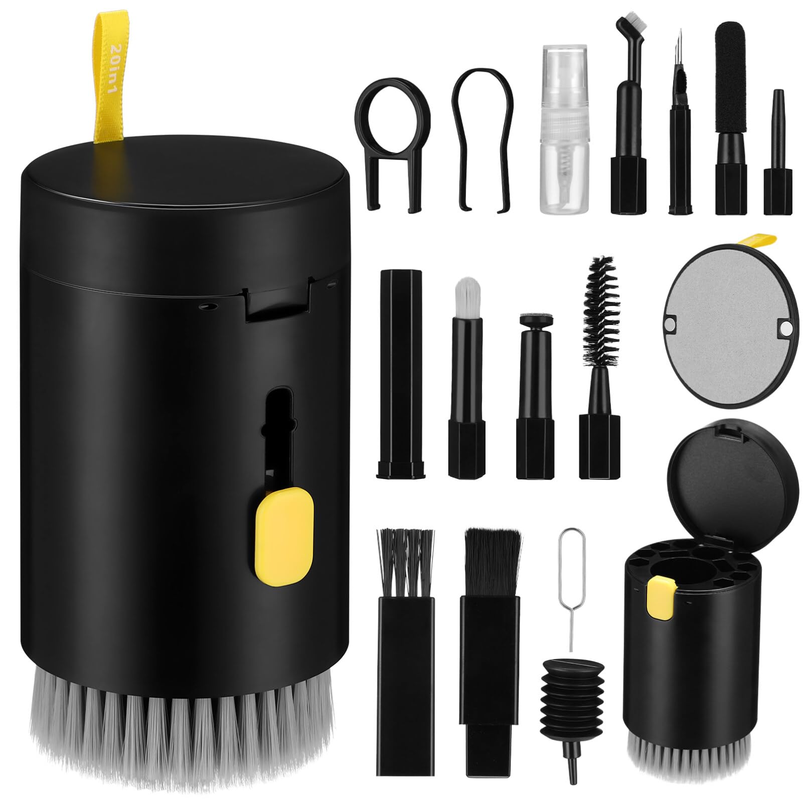 Housoutil Mini Cleaning Kit for Q20 Kit Includes Laptop Earphone Keyboard Camera Lens and Phone Cleaners