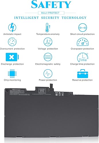 Miniatura 3 de Batería para portátil CS03XL para HP EliteBook 745 755 840 848 850 G3 G4, ZBook 15u G3 G4 mt42 mt43 HSTNN-UB6S HSTNN-IB6Y 800231-141 800513-0013-013