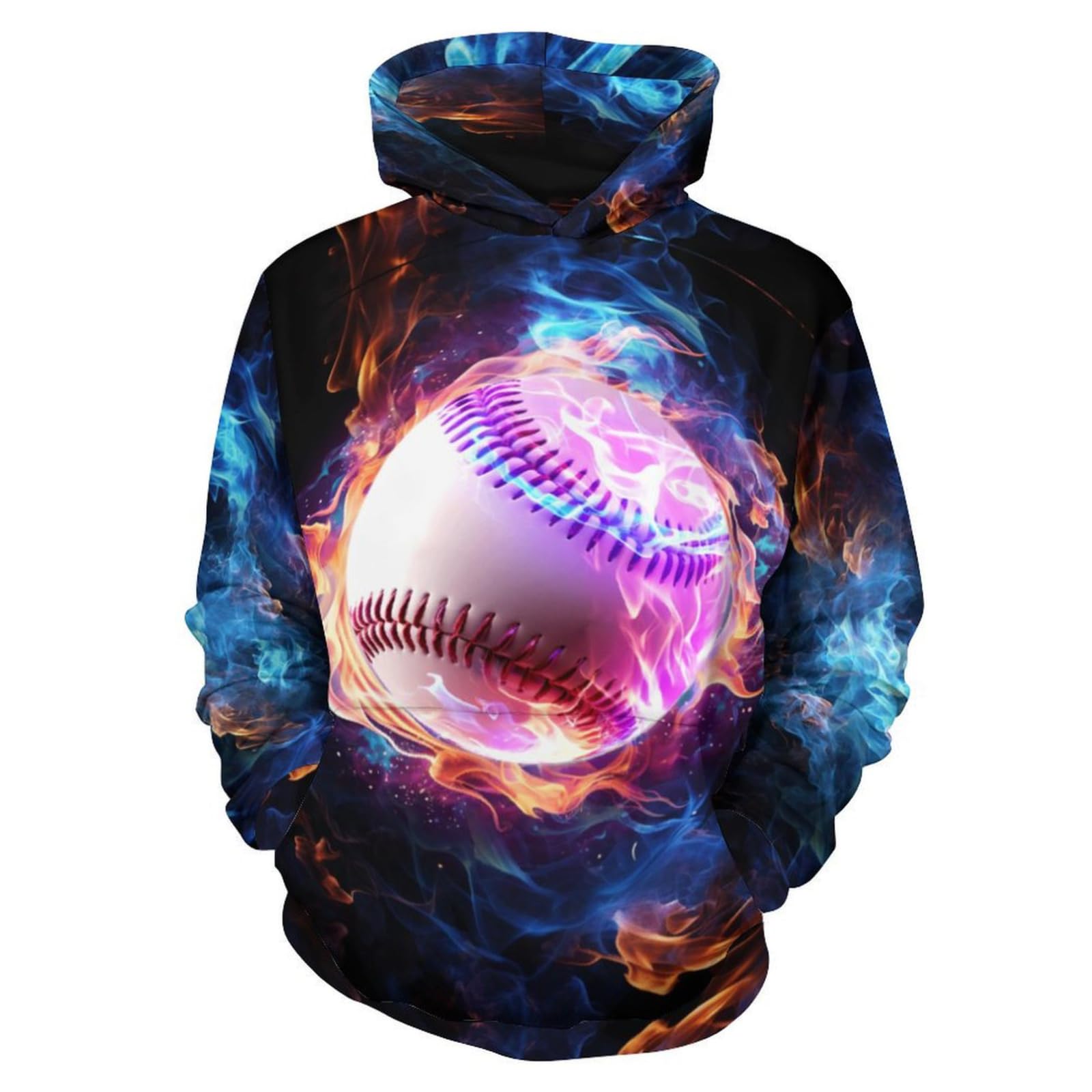 Boys Girls Pullover Hoodies, 3D Graphic Long Sleeve Sweatshirt with Pocket for Boys Teen Girls