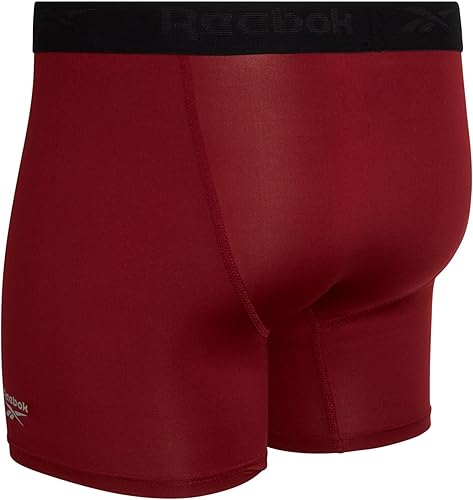 Miniatura 5 de Reebok Men's Boxer Briefs - 8 Pack Performance Mens Underwear Boxer Briefs with Fly Pouch - Underwear for Men Pack (S-XL)