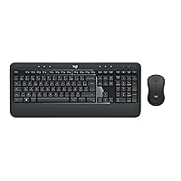 Logitech MK540 Advanced Combo Tastiera e Mouse Wireless per Windows