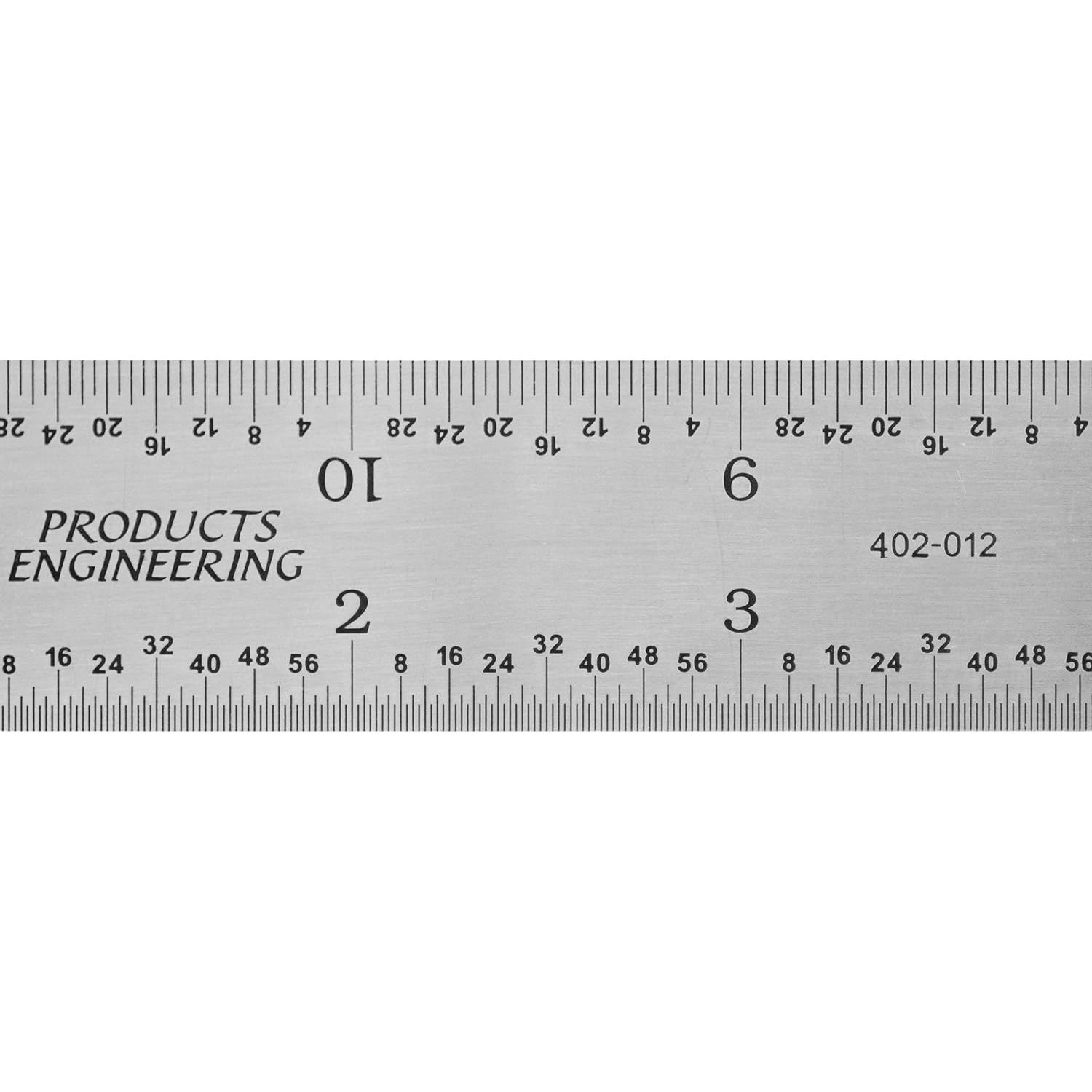 PEC Tools Precision Double Square 6” + 12" Rigid Mechanic's Ruler, Made in USA