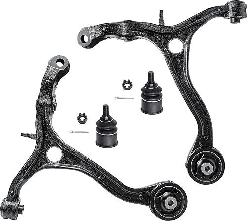 Miniatura 5 de Detroit Axle - Kit de suspensión frontal de 14 piezas para Honda Accord 08-12 2008 2009 2010 2011 2012, 4 brazos de control con rótulas + 4 barras