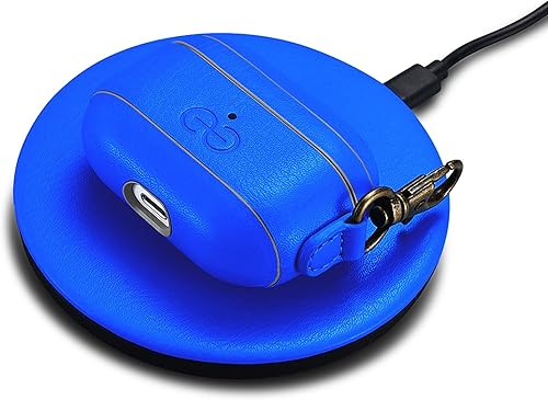 Miniatura 3 de Dreem Funda de cuero vegano con clip para llavero compatible con AirPods Pro 1 para mujeres y hombresApple de 1 generación, carcasa rígida