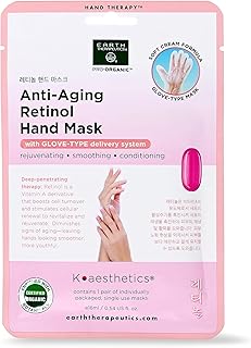 Earth Therapeutics Retinol Anti-Aging Hand Mask (1 Pair)