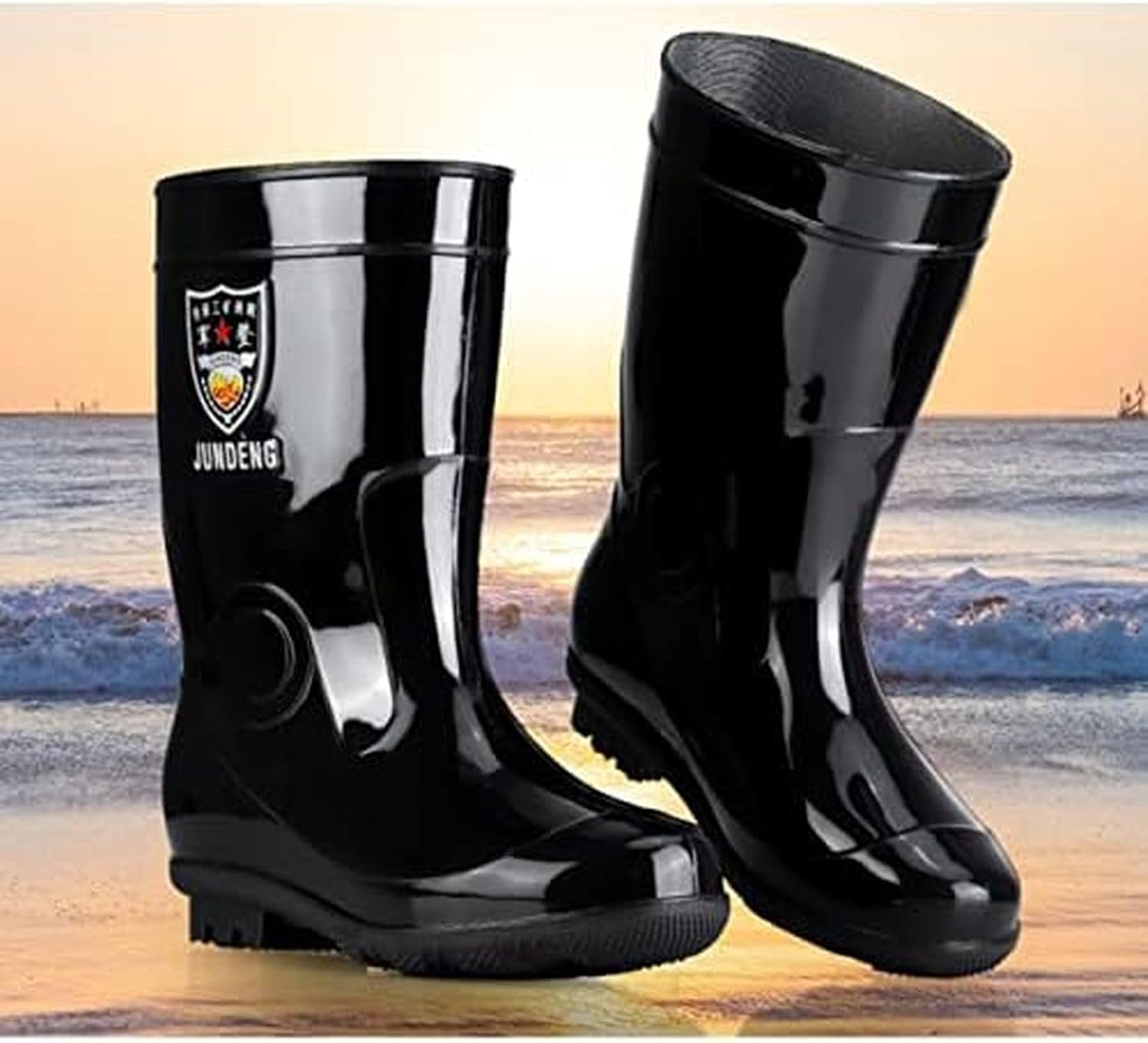 [Monotory] 大きいサイズ 雨靴 長靴 ながぐつ レインブーツ レインシューズ メンズ 防水 防滑 耐摩擦 おしゃれ アウト
