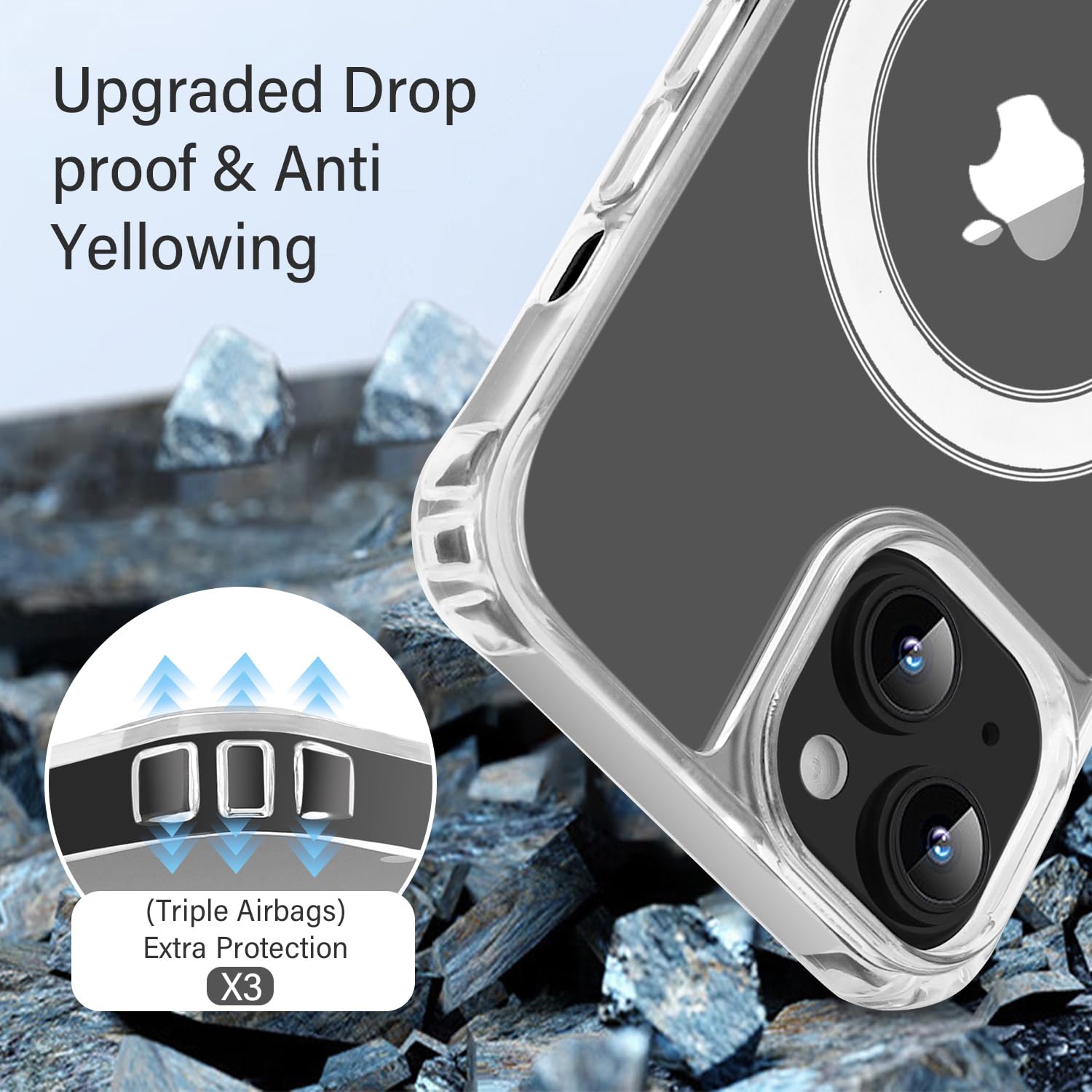 DiDaDi Chaîne De Téléphone Portable 5 En 1 Pour IPhone 17 Pro - Coque