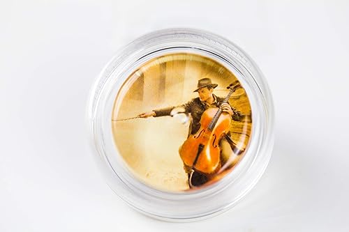 Miniatura 23 de The Piano Guys Rosina mágica colofonia para violín, colofonia para violonchelo, colofonia para violonchelo, resina de polvo ligero y bajo, Libro