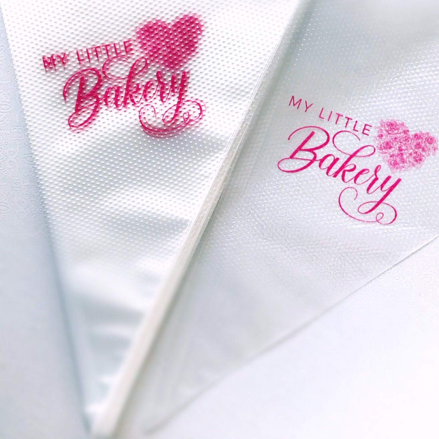 Bolsa de repostería desechable, Manga de Pastelero para Decoración de Galletas. Paquete de 100