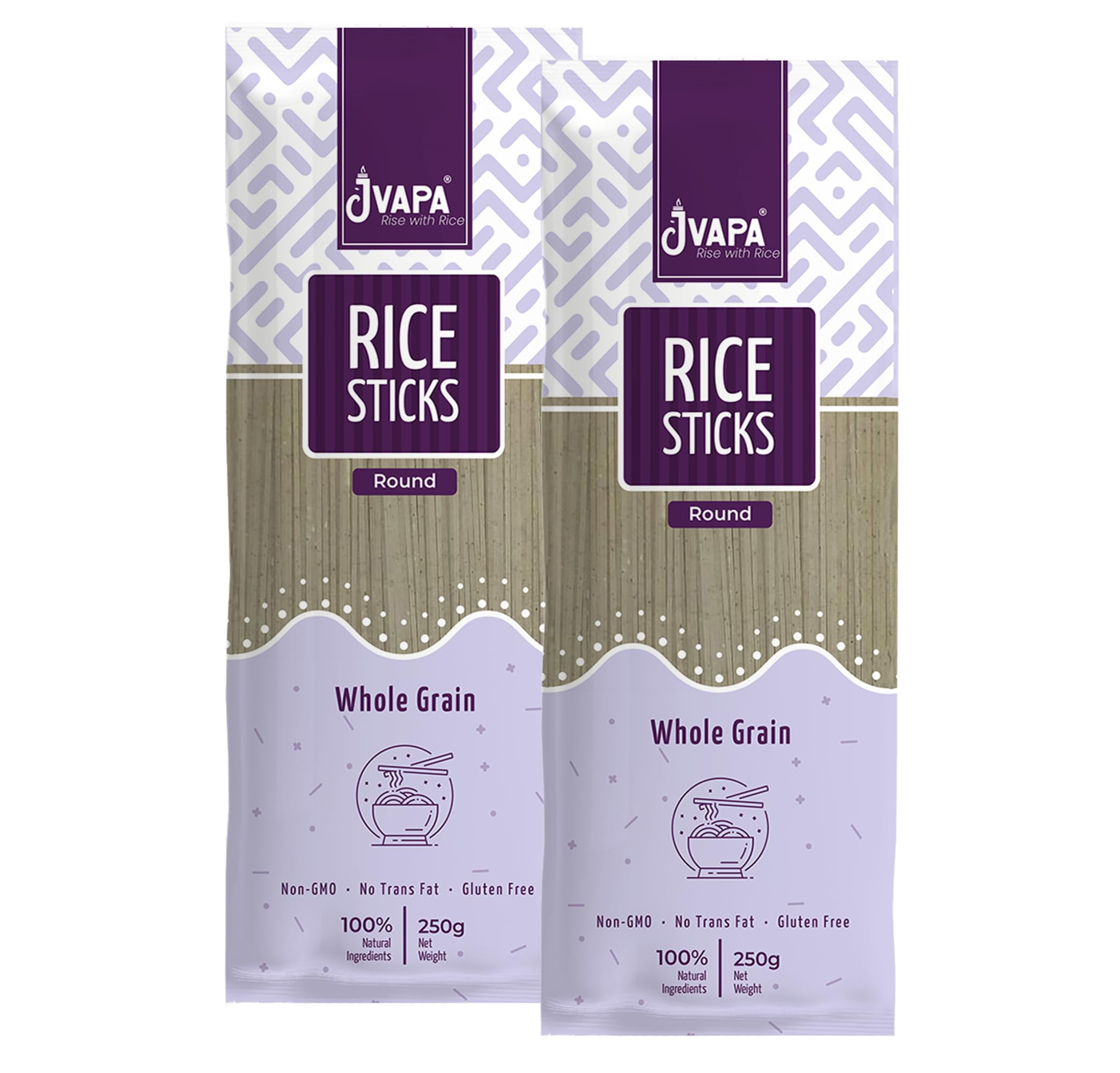 Jvapa Rice Sticks Noodles - Goodness of Healthy Beans (Red,Black,Mungbean,Soya & Sesame) | No Maida, Not Fried | Round (2 x 250 gm) (B0CCMF8SFC) Amazon Price History, Amazon Price Tracker