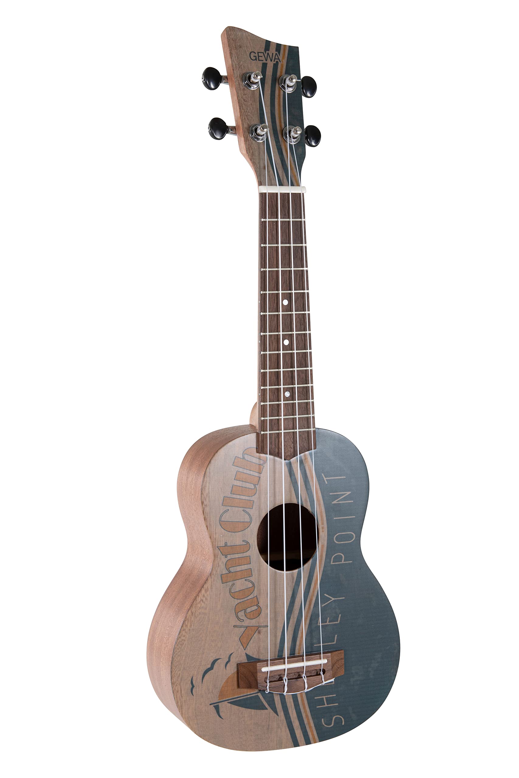 GEWA Soprano ukulele Manoa Seaside Yacht Club K-SO-YC