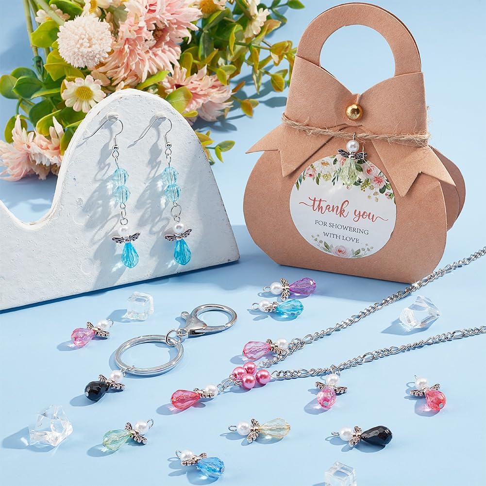 PH PandaHall Angel Wing Charm for Jewelry Making - Image 4