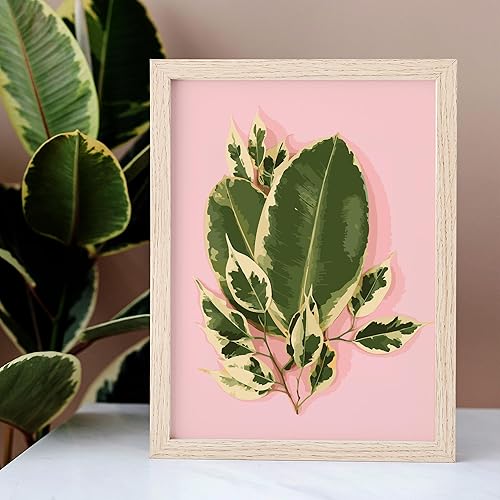 Miniatura 6 de LikeyFactory - Kit de pintura por números de 12 x 16 pulgadas para adultos y niños en lienzo enrollado con pinceles, acrílico de color, bricolaje,