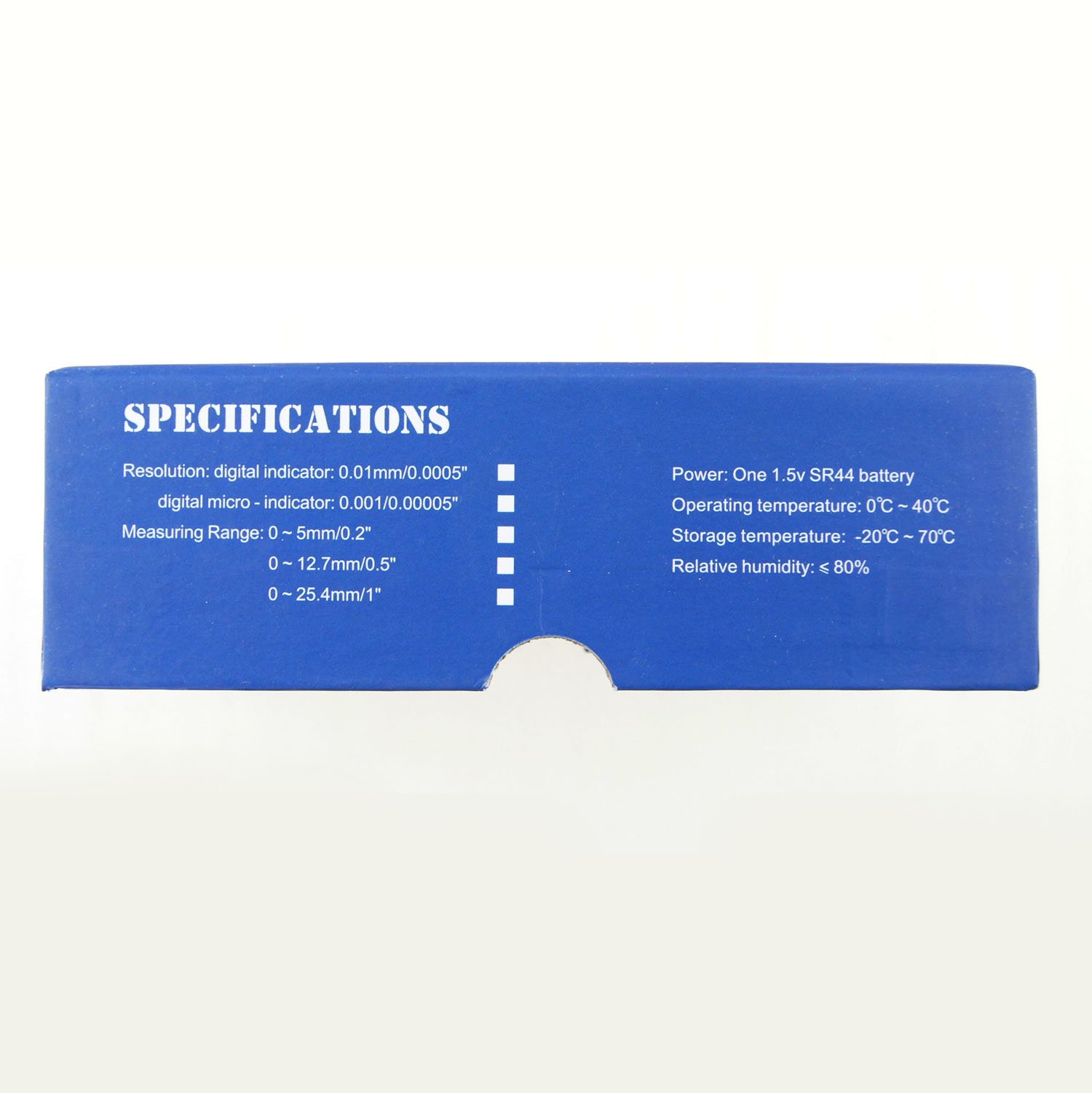 KATSU Digitale Messuhr 0,001 mm/0,00005" DTI Messuhr 0-12,7mm großes LCD Digital Indikator Messgerät Hochpräzise Messwerkzeuge für Labor Werkstatt 401033