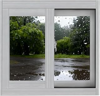 Basement Window for Houses Replacement Windows Sliding Window, 30x12in 30x16in 31x12in 32x13in 32x14in 32x16in Vinyl Slider Window with Screen for Shed Bathroom Household Rainproof(White,20x13)