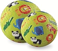 Vista 31 de Crocodile Creek Pelota de juegos – Pelota de goma duradera para niños a partir de 3 años – Pelota inflable con rebote para kickball