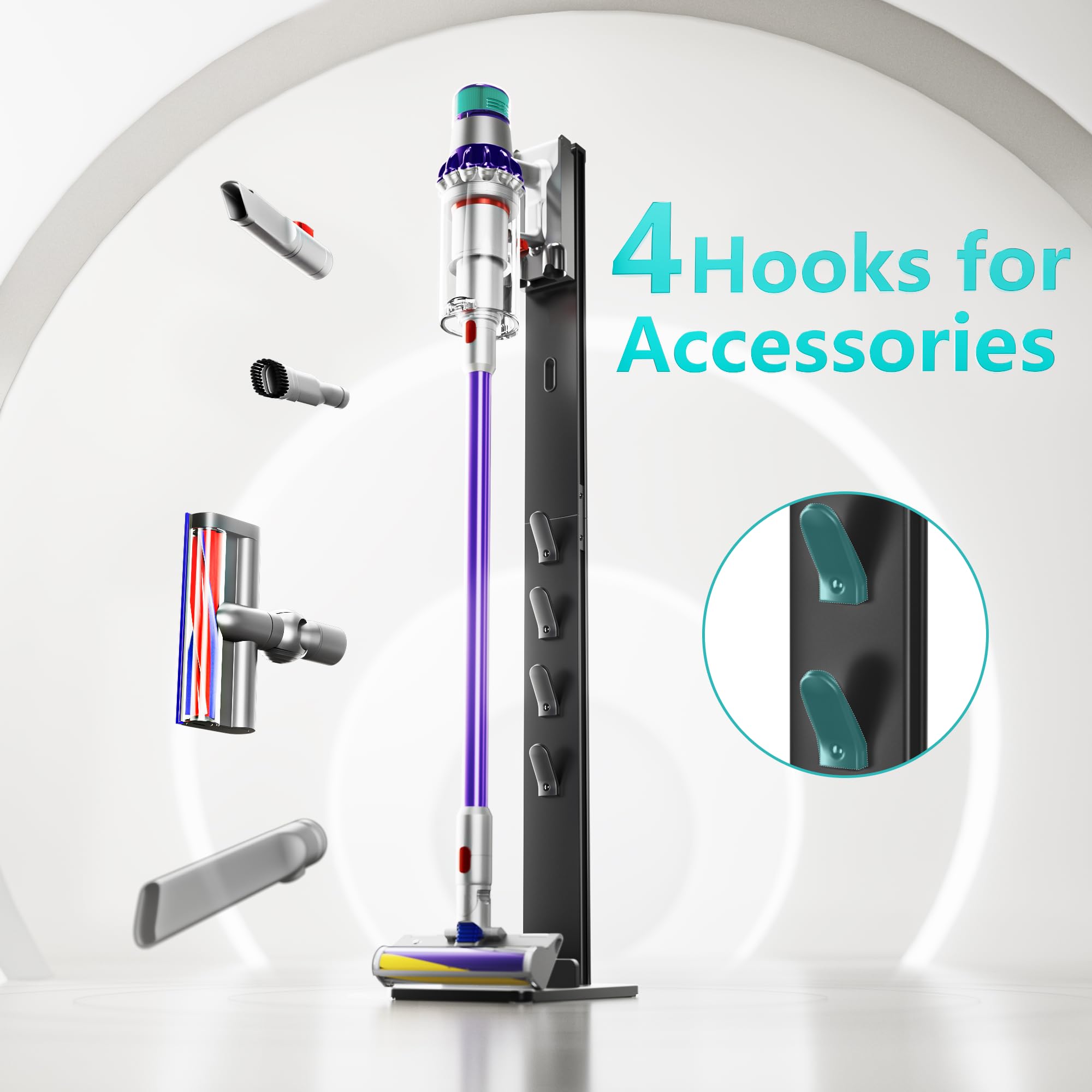ダイソン Dyson V15 detect スタンド付 Amazon.co.jp : PEGZONE 掃除機スタンド ダイソン Gen5 V15対応 フック