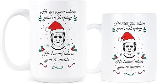 Miniatura 2 de Michael Myers Taza de café de Navidad Michael Myers