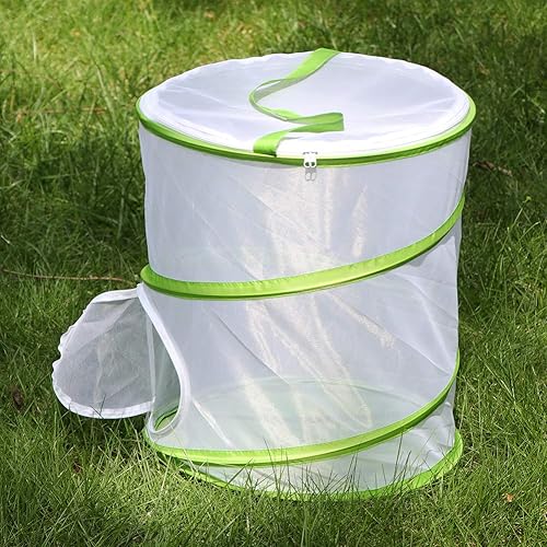 Miniatura 4 de Terrario de jaula de hábitat de insectos y mariposas emergente de 12 x 14 pulgadas de alto