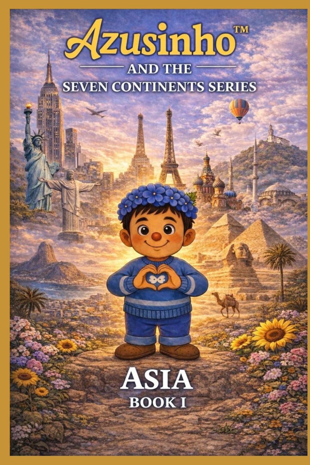Azusinho — Livro I Ásia | Início: A Série dos Sete Continentes: Uma Jornada Rumo a uma Profunda Quietude Através da Vida, das Palavras e dos Continentes (Azusinho · Sete Continentes)