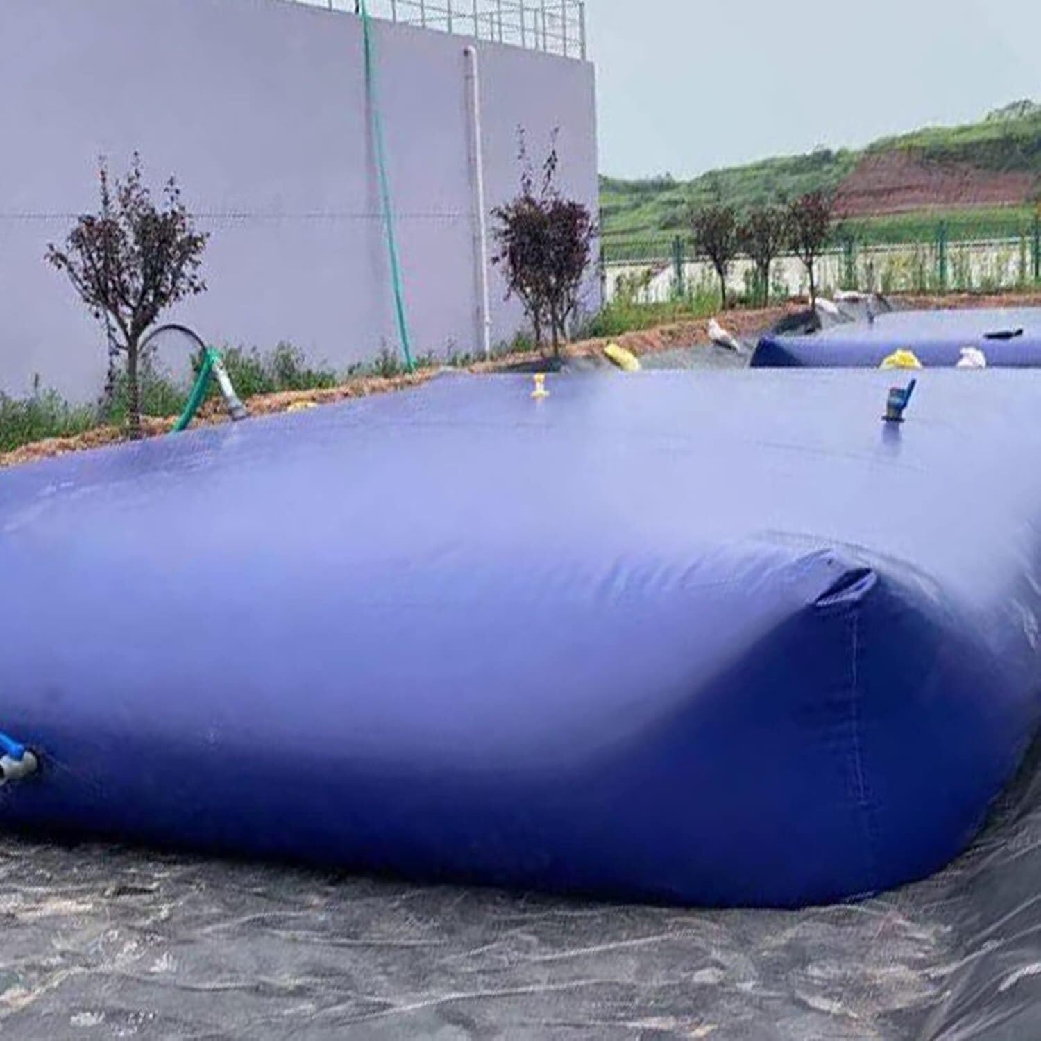 Borsa for la conservazione 'Acqua, Serbatoio di stoccaggio di liquidi Portatile, Serbatoio di stoccaggio 'Acqua di Emergenza for Campeggio all'aperto(0.8 * 0.43 * 0.34m/110L)