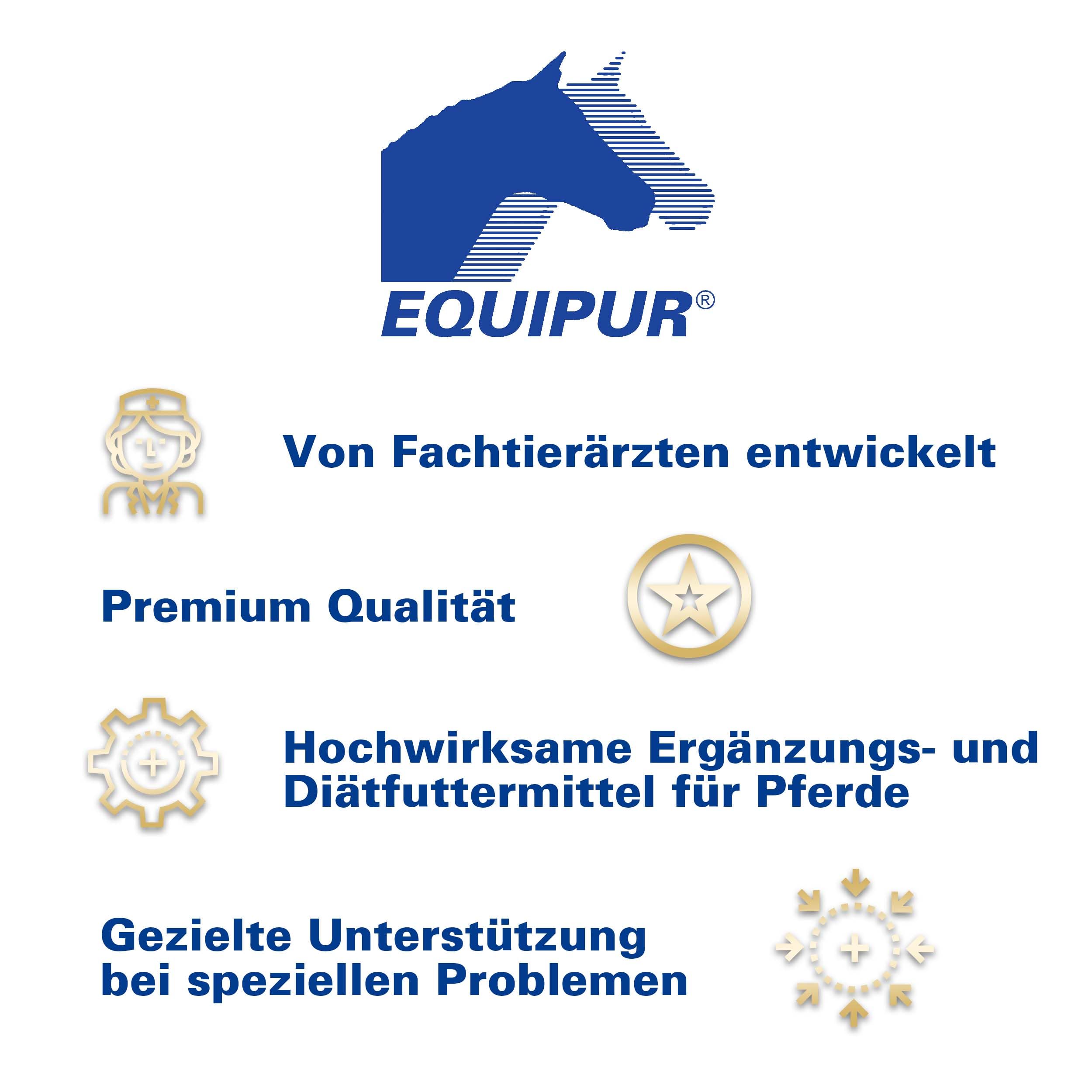 EQUIPUR - Zink forte - bezpiecznie zaopatruje się w organiczny cynk i selen, 1000 g granulek w puszce