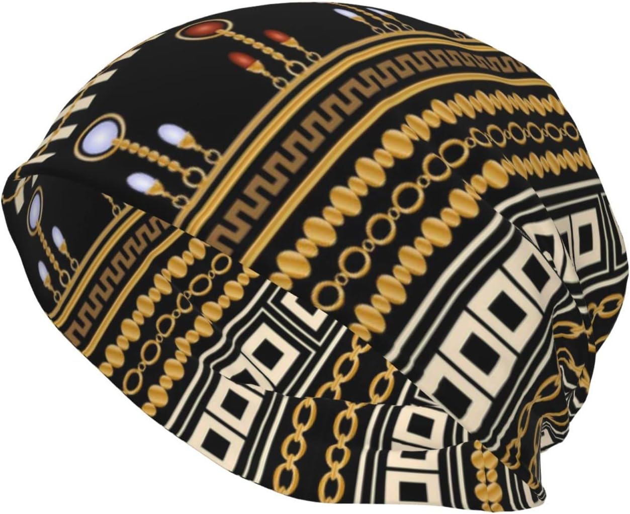 African Slouchy Beanie Hat Adults Stretch Knitted Skull Beanies Cap Winter Hats Outdoor for Women Men