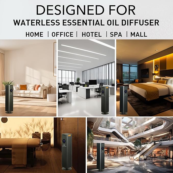 Difusor de Aromas Sin Agua NAMSTE 1500ml - Cobertura 4500 Sq Ft, WiFi y APP miniatura 8