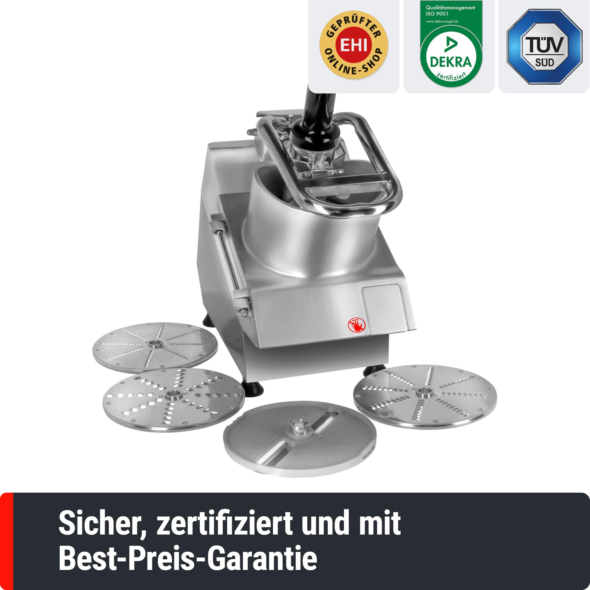 GGM Gastro Gemüseschneider 750W 170mm