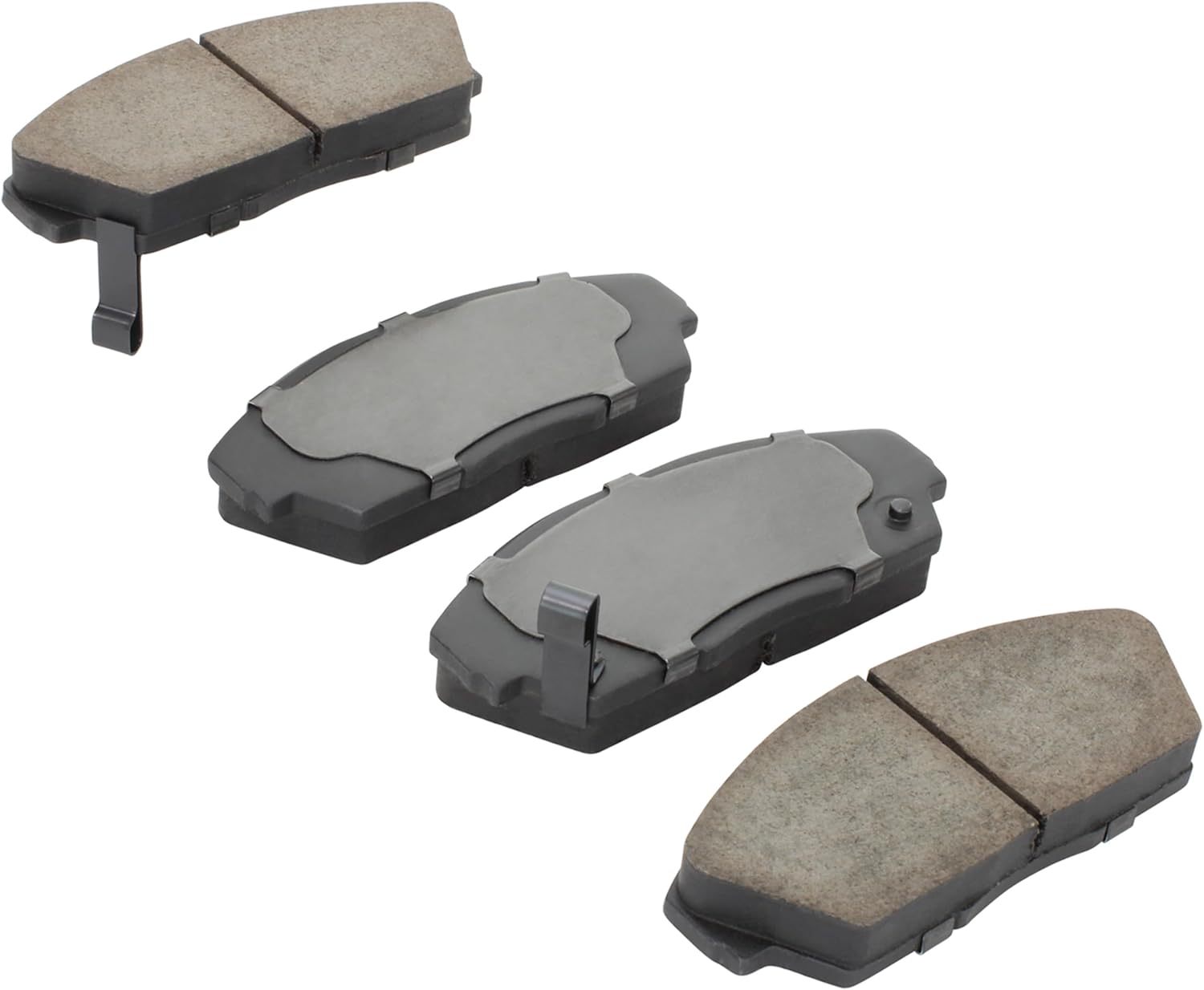 QUALITY-BUILT Front Ceramic Brake Pads, QB 1000-0409C, Compatible with 1986-1993 Acura/Honda (Accord,Civic,Integra,Legend,Prelude)