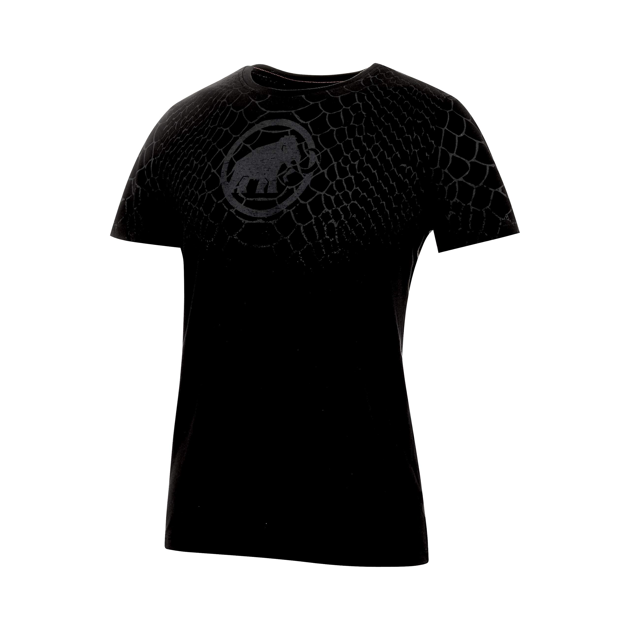 Mammut Men's Logo T-Shirt, Mens, T-Shirt, 1017-07292, Black PRT1, XS