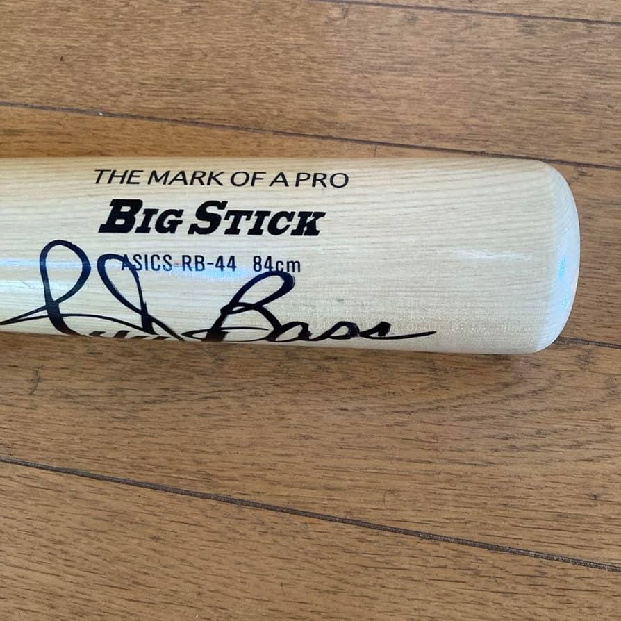 ランディ・バース サイン入り バット